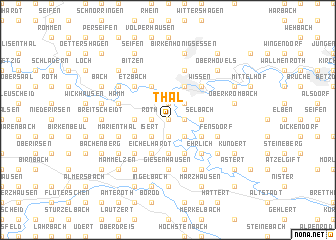 map of Thal