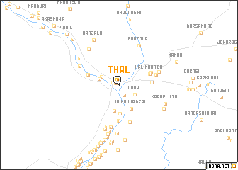 map of Thal