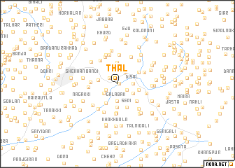 map of Thāl