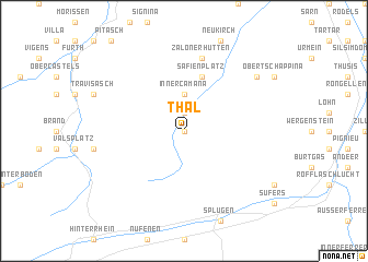 map of Thal