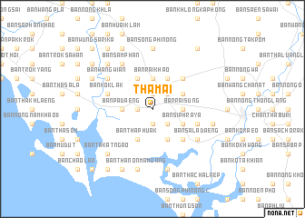 map of Tha Mai