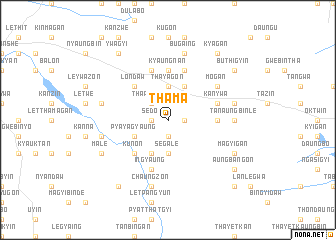 map of Thama