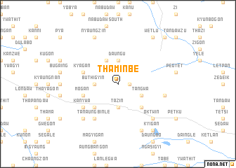 map of Thaminbe