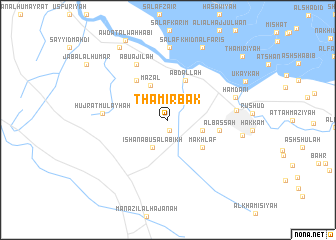 map of Thāmir Bak