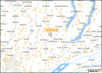 map of Thamka