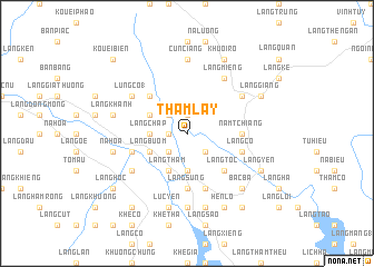 map of Thâm Lay