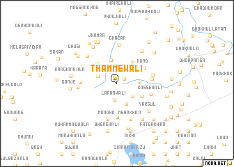 map of Thammewāli