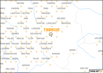 map of Thâm Xin