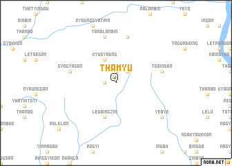 map of Thamyu