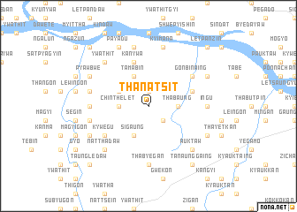 map of Thanatsit