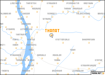 map of Thanat