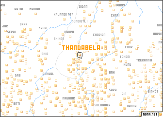 map of Thanda Bela