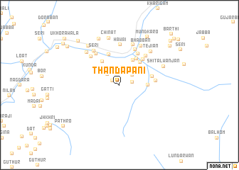 map of Thandapāni