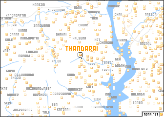 map of Thandārai