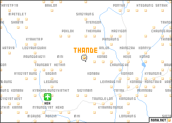 map of Thande