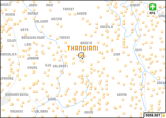 map of Thandiāni