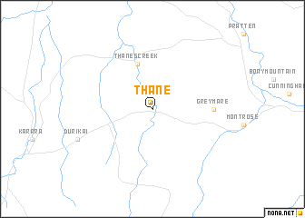 map of Thane