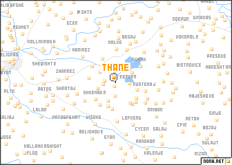 map of Thanë