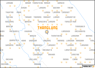 map of Thang Lủng