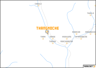map of Thangmoche