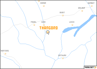 map of Thangoro