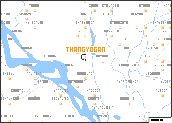 map of Thangyogan