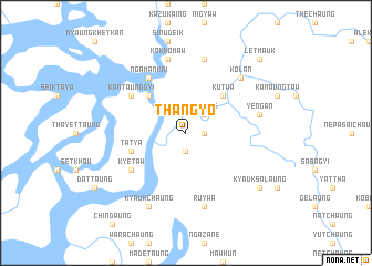 map of Thangyo