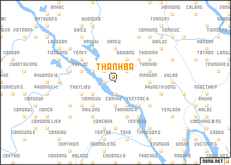 map of Thanh Ba