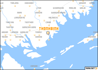 map of Thanh Binh