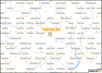 map of Thanh Cam