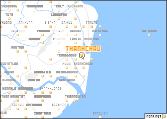 map of Thanh Chau