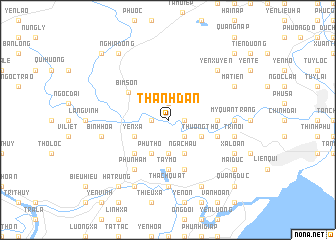 map of Thanh Dan