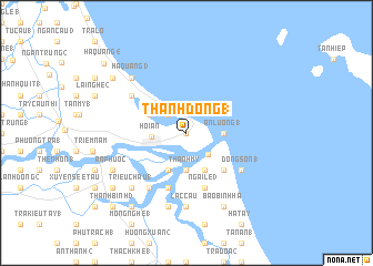map of Thanh Ðông (1)