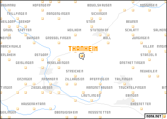 map of Thanheim