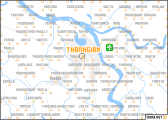 map of Thanh Giam