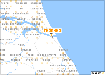 map of Thanh Hà