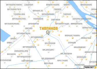 map of Thanh Hòa