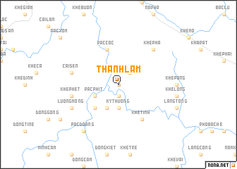 map of Thanh Lâm