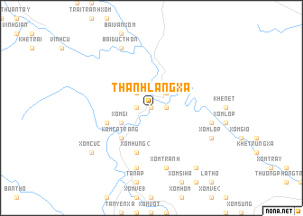 map of Thánh Lạng Xã