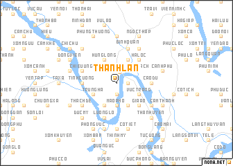 map of Thanh Lân