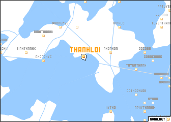 map of Thạnh Lợi