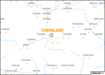 map of Thanh Luận