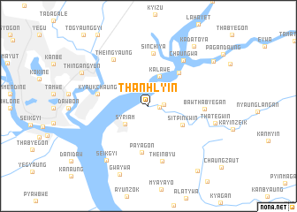 map of Thanhlyin