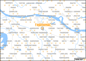 map of Thanh Mạc