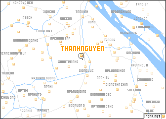 map of Thanh Nguyên