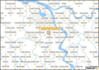 map of Thanh Nhàn