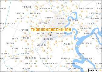 map of Thành Phố Hồ Chí Minh