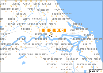 map of Thanh Phước An