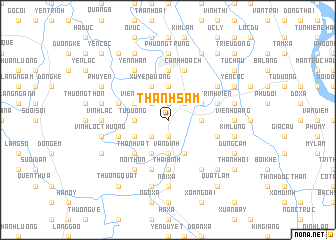 map of Thanh Sam