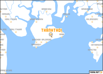 map of Thành Thới